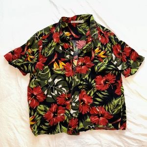 Lefties brand tropical button down